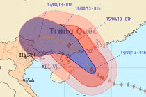 Bão Utor dậy sóng Biển Đông... suy yếu thành áp thấp