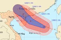 “Siêu bão” cấp 16 đang hoành hành trên biển Đông