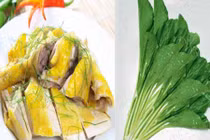 3 loại rau “cấm kỵ” ăn cùng thịt gà
