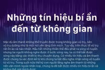 Những tín hiệu bí ẩn, không thể giải thích từ không gian