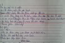 "Chết cười" với những bài kiểm tra từ “lạc trôi” sang “lạc lối“