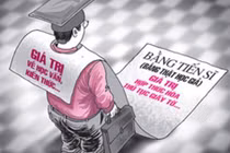 Bảo vệ giành bằng cử nhân và nỗi buồn đeo đẳng sinh viên Việt