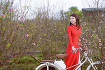 Cô gái họ Công xinh ngất ngây trong bộ ảnh "Xuân đã về"