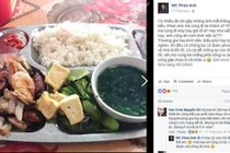 Bất ngờ với bữa cơm bình dân 50 nghìn của MC Phan Anh 