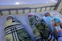 Ca sinh 3 hy hữu của sản phụ vùng cao Nghệ An