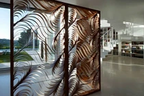 Cách đặt bình phong trong phòng khách để xua đuổi khí xấu