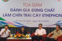 Sự thật về chất làm chín trái cây