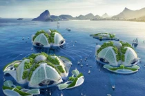 Ngôi nhà chọc trời nằm dưới... biển sâu