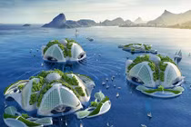 Ngôi nhà chọc trời nằm dưới... biển sâu