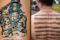 Rùng rợn hình xăm cổ đại “Ned Kelly” mang lời nguyền thần chết