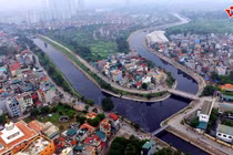 Ảnh: Những con sông chết đen quánh ở Hà Nội trước giờ hồi sinh