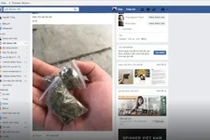 Giới trẻ mua bán cần sa công khai trên mạng