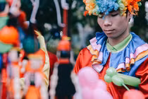 Ảnh: Những mảnh đời mưu sinh trên phố đi bộ