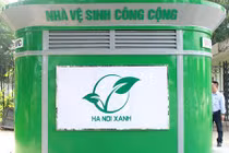 Cận cảnh nhà vệ sinh công cộng siêu xịn ở Hà Nội