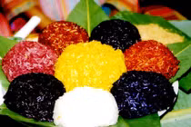 Cách nấu xôi ngũ sắc đơn giản đậm đà sắc vị cho Tết