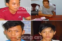 Chân dung bốn nghi phạm hiếp dâm phụ nữ đang mang thai