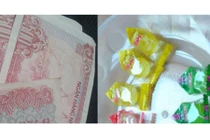 Khách hàng cao tay "dạy" cô thu ngân trả tiền thừa bằng kẹo