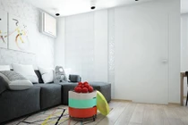 Thiết kế căn hộ xinh xắn có một phòng ngủ cho gia đình trẻ