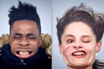 Cười bể bụng với những khuôn mặt biến dạng vì gió mạnh