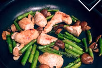 Bữa ăn của thiên thần Victoria's Secret để có ba vòng 85-58-86