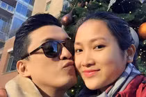 Ghen tị cách Lam Trường chăm vợ bầu kém 17 tuổi 