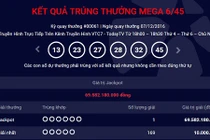 Đã xác định được nơi phát hành vé số trúng gần 70 tỷ 