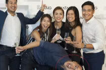 Vợ chồng Tăng Thanh Hà quậy tưng bừng cùng nhiều sao Việt