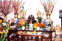 Những không gian nội thất quan trọng ngày Tết