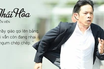 Thái Hòa hối hận vì từng vừa nhai kẹo vừa trả lời thầy giáo