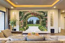 10 bức tranh mang thiên nhiên sống động như thật vào phòng khách