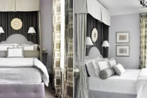 Phòng ngủ siêu nhỏ đẹp lung linh nhờ trang trí tường