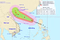 Bão số 4 ngày càng mạnh, Bắc Bộ sẽ mưa rất to