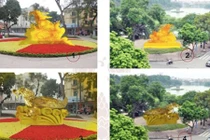 Tranh cãi việc đúc tượng rùa vàng đặt hồ Hoàn Kiếm