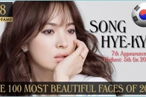 Mỹ nhân châu Á lọt Top 100 gương mặt đẹp nhất thế giới