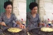 Tranh cãi clip bà chủ đuổi 6 khách chỉ vì gọi một bánh tráng nướng