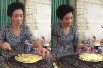 Tranh cãi clip bà chủ đuổi 6 khách chỉ vì gọi một bánh tráng nướng