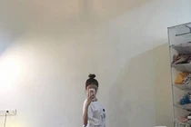 “Săn lùng” nữ sinh giống bản sao Maria Ozawa xoạc chân thần thánh