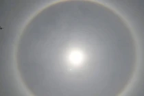 “Há hốc mồm” với hiện tượng “Mặt trời lạ” ở Nghệ An