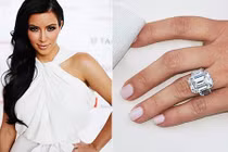 Đọ kim cương "khủng" trên nhẫn đính hôn của sao