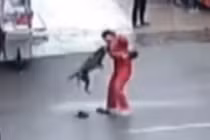 Chó dữ điên loạn tấn công 20 người trên đường