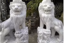 Có nên dùng sư tử đá để trấn tà theo phong thủy?