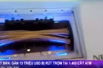 Siêu trộm cuỗm hơn 260 tỷ đồng từ 1.400 cây ATM sau 2 giờ