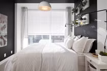 Biến hóa cho phòng ngủ nhỏ thêm sang trọng và tiện ích