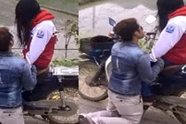 Quỳ gối cầu xin bạn gái, đấng mày râu vừa lố vừa hèn!