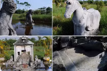 Lăng mộ cổ có linh vật thuần Việt độc nhất Hà thành 