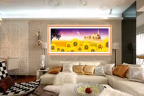 Trang trí nhà với 4 bức tranh này sẽ tăng vượng khí vù vù