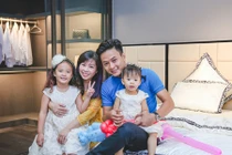 Cận cảnh căn hộ hiện đại của gia đình diễn viên Hồng Đăng