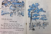 Bồi hồi ngắm cuốn sách tập đọc lớp 1 của thế hệ 7X, 8X