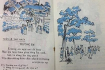 Bồi hồi ngắm cuốn sách tập đọc lớp 1 của thế hệ 7X, 8X