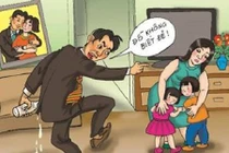Chồng dọa ra ngoài kiếm con trai vì vợ sinh toàn con gái